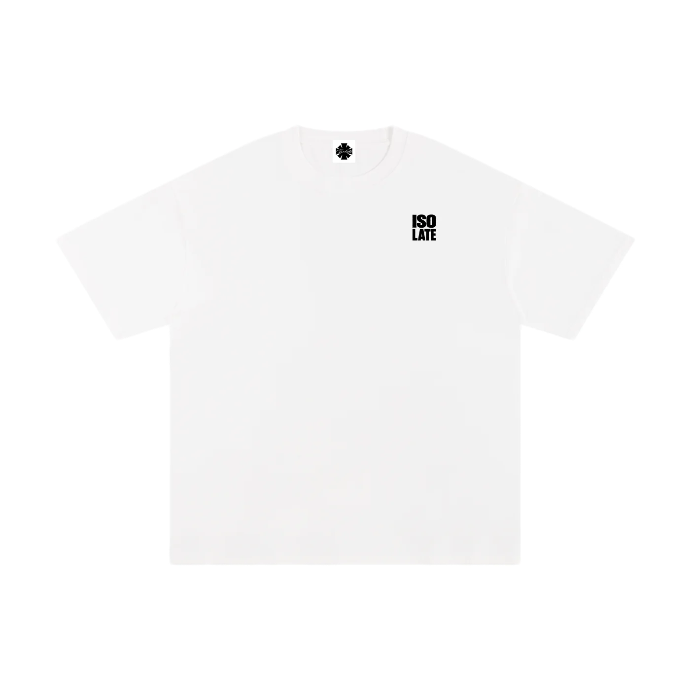 Isolate Block Logo Tee - front